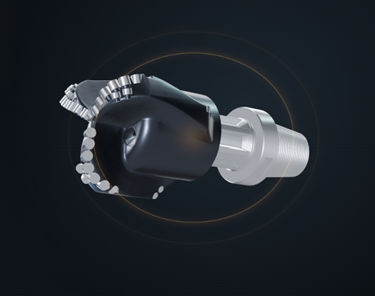 Evolution Drill Bit under a transmitted-vibration visualisation